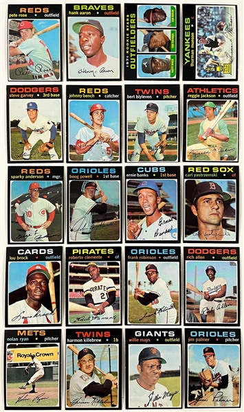 1971 Topps Baseball Complete Set (752)