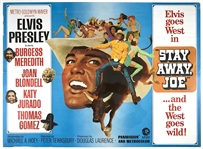 1968 <em>Stay Away, Joe</em> British Quad Movie Poster - Starring Elvis Presley