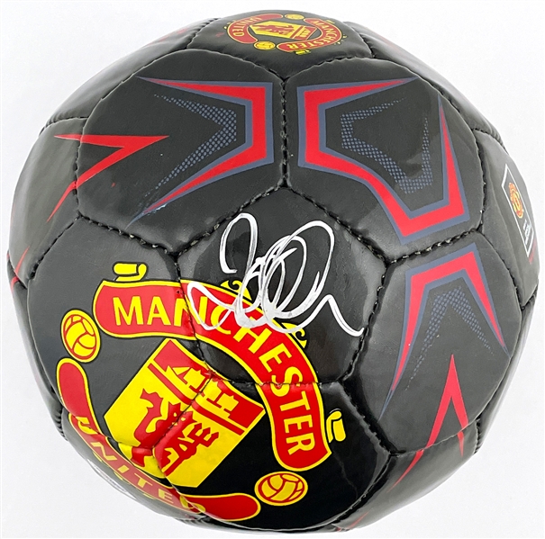 David Beckham Signed “Manchester United” Soccer Ball
