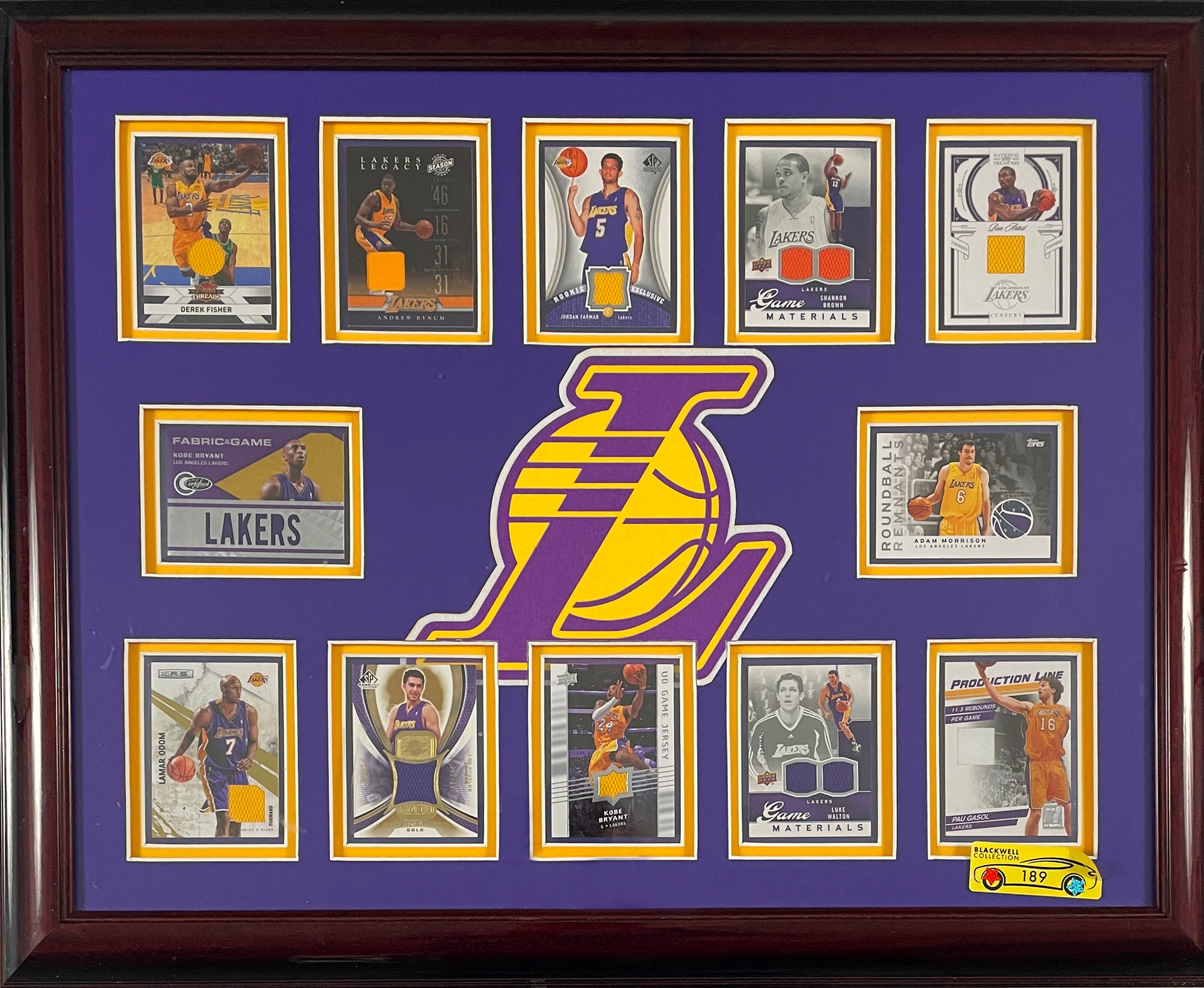 Lot Detail - 2009 Kobe Bryant Los Angeles Lakers Game-Used