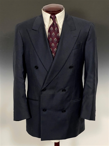 Robert Redford Screen Worn Suit, Shirt, Tie and Belt from the 1993 Film <em>Indecent Proposal</em>