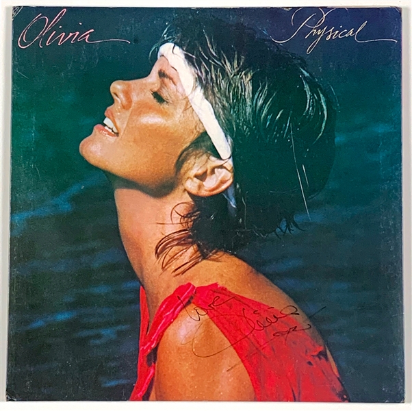 Olivia Newton John Signed copy of her 1981 LP "Physical"