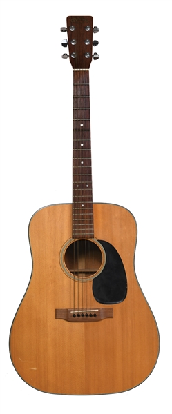 1970 Martin D-18 Guitar Given From Elvis Presley to Charlie Hodge – with LOA from Graceland Authenticated - Former Mike Moon Collection