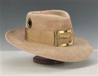 Elvis Presley Owned “Superfly” Velour Hat from Lansky Brothers in Memphis – Gifted to J.D. Sumner 