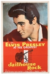 1957 <em>Jailhouse Rock</em> One Sheet  Movie Poster – Starring Elvis Presley – with Graceland Authenticated LOA