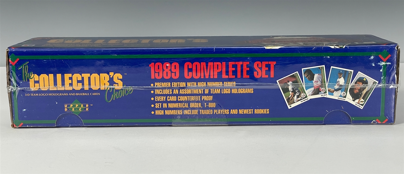 1989 Upper Deck SEALED Factory Complete Se (Griffey, Jr. and Randy Johnson Rookies Inside)