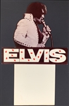 Elvis Presley Record Rack Backer Store Display Promoting his 1971 LP <em>I Got Lucky</em>