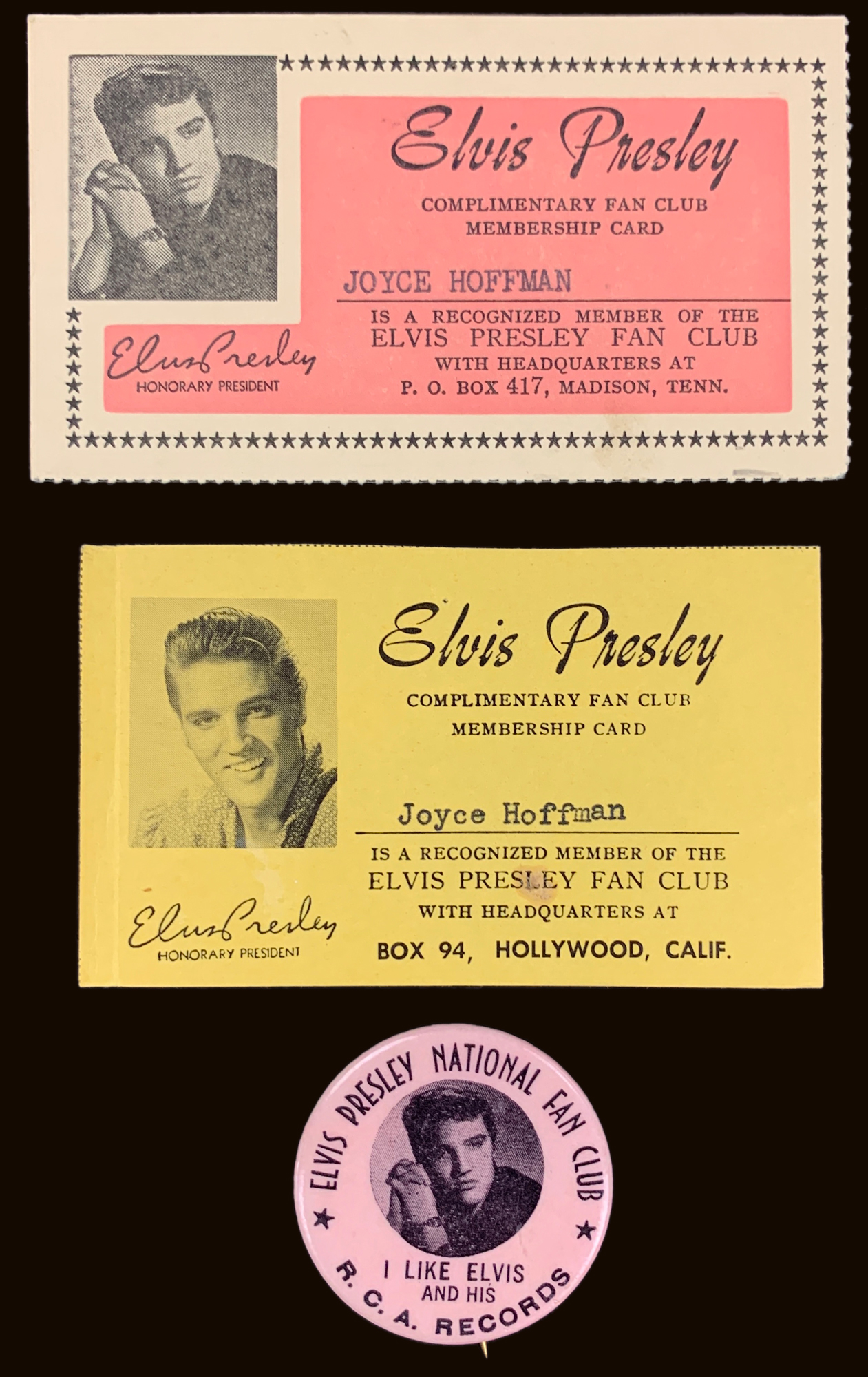 Elvis Presley Fan Clubs