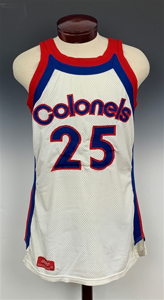 1975-76 Maurice Lucas Kentucky Colonels ABA Game Worn Jersey - Graded A10 by MEARS