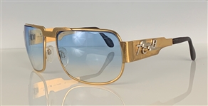 Elvis Presley Owned Neostyle Nautic "TCB" Sunglasses - Gifted to Friend Kathie "Kitten" Spehar in His Suite at The Las Vegas Hilton