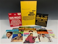1978 RCA “Collectors’ Series” Limited Edition Elvis’ Golden Records Store Display Box-Never Used Plus Two Complete Sets of the 45s