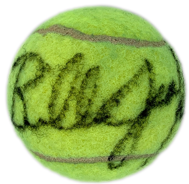 Billie Jean King Signed Tennis Ball (BAS)