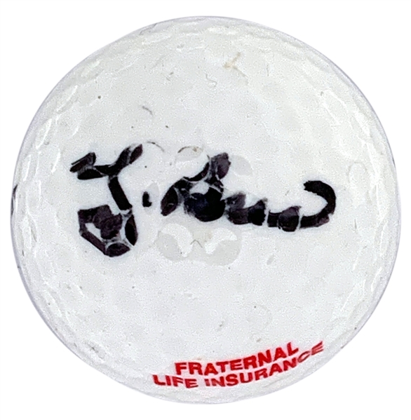 Yogi Berra (Baseball Hall of Famer) Signed Golf Ball (BAS)