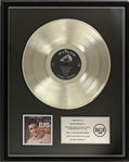 RCA Platinum Record Award for Elvis Presleys 1960 LP <em>Elvis is Back!</em> - In-House Award from the 1990s