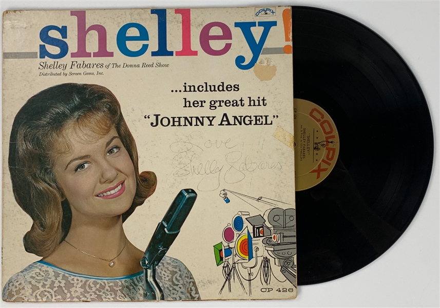 Shelley Fabares Signed <em>Shelley!</em> Her 1962 Debut LP (BAS)