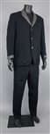 1962 WS “Fluke” Holland Stage-Worn "Saul Holiff" Black with Gray Plaid Two-Piece Suit - Worn Performing with Johnny Cash