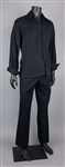 1971 WS “Fluke” Holland Stage-Worn “Cotroneo” Black Two-Piece Suit – Worn Performing with Johnny Cash