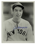 Joe DiMaggio Signed 8 x 10 Photo (BAS LOA)