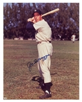 Joe DiMaggio Signed 11 x 14 Photo (BAS LOA)