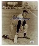 Ted Williams Signed 8 x 10 Photo (BAS and JSA)
