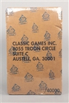 1992 Classic "4 Sport" BBCE Certified Factory Sealed Case With 12 Boxes (#24290/40000)