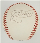 Kirby Puckett Single Signed Baseball (OAL Gene Budig) (BAS)
