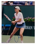 Martina Hingis Signed 8 x 10 Photo – 18-Time Tennis Grand Slam Winner (BAS)