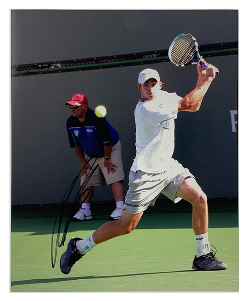 Andy Roddick Signed 8 x 10 Photo Best U.S. Male Tennis Player of the 21st Century (BAS)