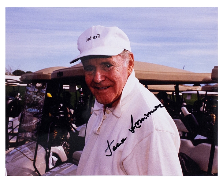 Jack Lemmon Signed 8 x 10 Photo – Hollywood Comedy Legend (BAS)