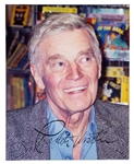 Charlton Heston Signed 8 x 10 Photo (BAS)