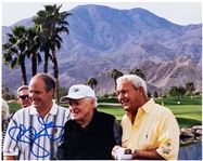 Rush Limbaugh Signed 8 x 10 Photo – With Arnold Palmer and Bob Hope! (BAS)