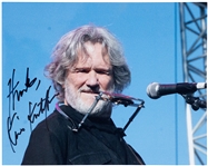 Kris Kristofferson Signed 8 x 10 Photo (BAS)