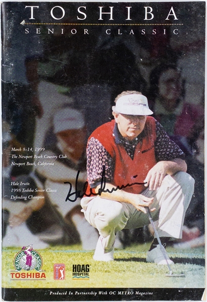 Hale Irwin Signed <em>1999 Senior Classic Program</em> – All-Time Senior Open Winner (BAS)