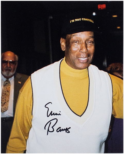 Ernie Banks Signed 8 x 10 Photo – "Mr. Cub!" (BAS)