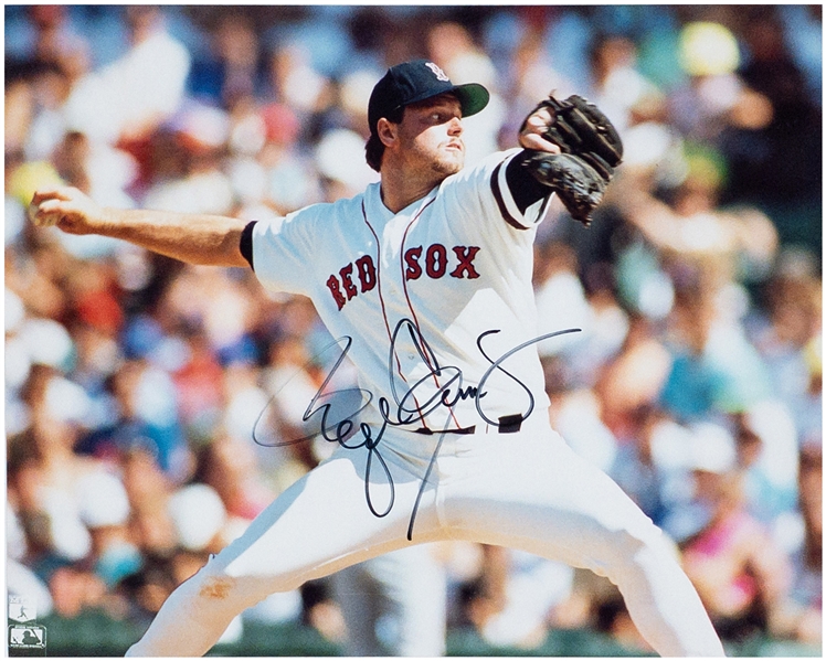 Roger Clemens Signed 8 x 10 Photo (BAS)