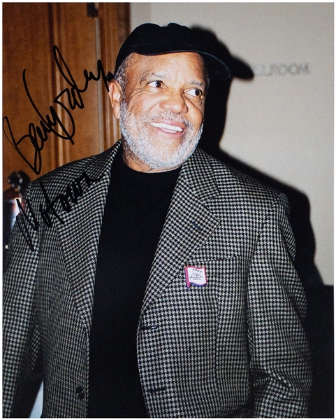 Motown Founder Berry Gordy Signed 8 x 10 Photo (BAS)