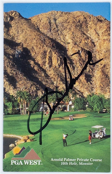 Sam Snead Signed Golf Scorecard  (BAS) Plus 8 x 10 Photo