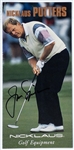 Jack Nicklaus Signed “Nicklaus Putters” Brochure Plus 8 x 10 Photo (BAS)