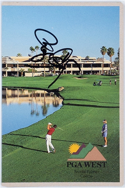 Roger Clemens Signed Golf Scorecard (BAS) Plus 8 x 10 Photo