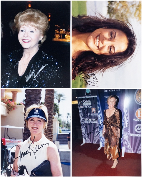 Actresses Signed 8 x 10 Collection of 35 Incl. Debbie Reynolds, Angie Dickenson (BAS) Incl. Debbie Reynolds, Connie Stevens, Angie Dickenson and Others
