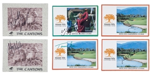 LPGA Golfers Signed Scorecard Collection of 28 (BAS) Incl. Nancy Lopez, Dottie Pepper and Karrie Webb. 