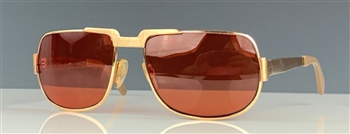  Elvis Presley Stage Worn Neostyle Nautic Prescription Sunglasses with Smoky Red Lenses
