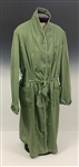 Elvis Presley Owned Olive Green Robe with White Trim – Gifted to Ed Hill of the Stamps Quartette at the Jungle Room Sessions at Graceland! Former Mike Moon Collection