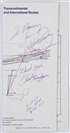Elvis Presley Signed 1969 American Airlines Brochure – Also Signed by Charlie Hodge (PSA LOA)