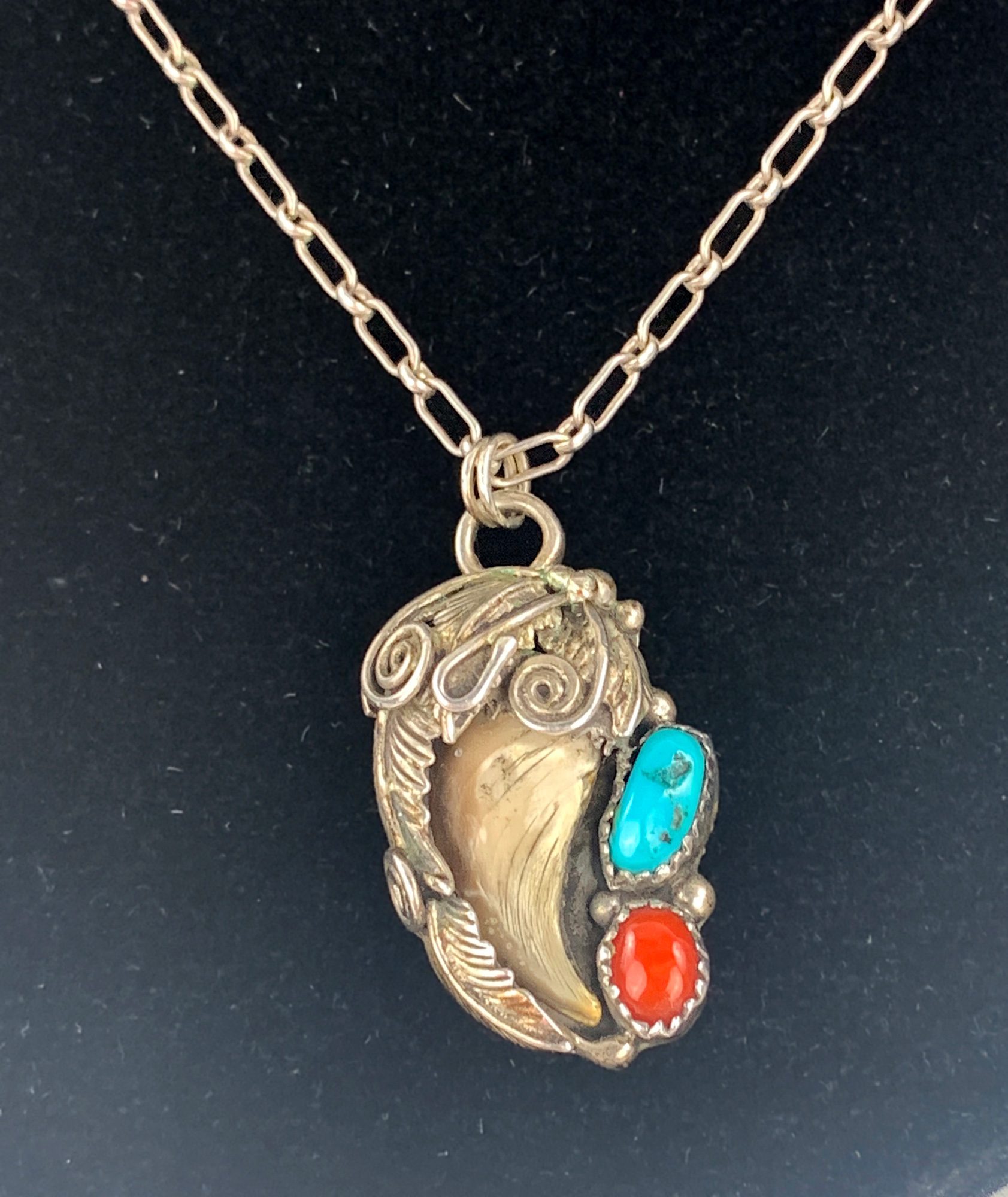Turquoise Bear Claw - 15 For Sale on 1stDibs | bear claw turquoise necklace,  turquoise bear claw necklace, bear claw bracelet