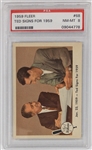 1959 Fleer Ted Williams #68 "Ted Signs for 1959"  -  PSA NM-MT 8