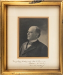 President William McKinley Signed Photo in Ornate Gilded Frame – Signed in November 1900 <em>as President</em> (BAS)