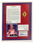 A Lock of Marilyn Monroes Hair - From the Louis Mushro Collection