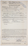 Tab Hunter Twice-Signed Performance Contract For Neil Simons <em>Chapter Two</em> (BAS)
