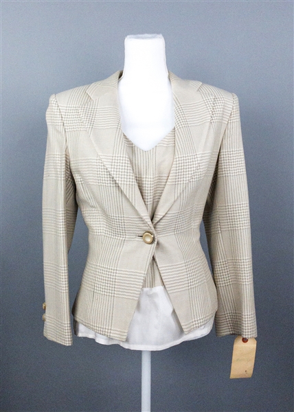 Joan Collins Screen Worn “Nolan Miller” Jacket as "Alexis" from <em>Dynasty The Reunion</em> 1991 Mini-Series with COA From Collins